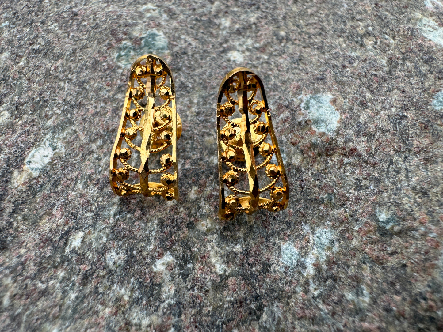 22K Gold Earrings