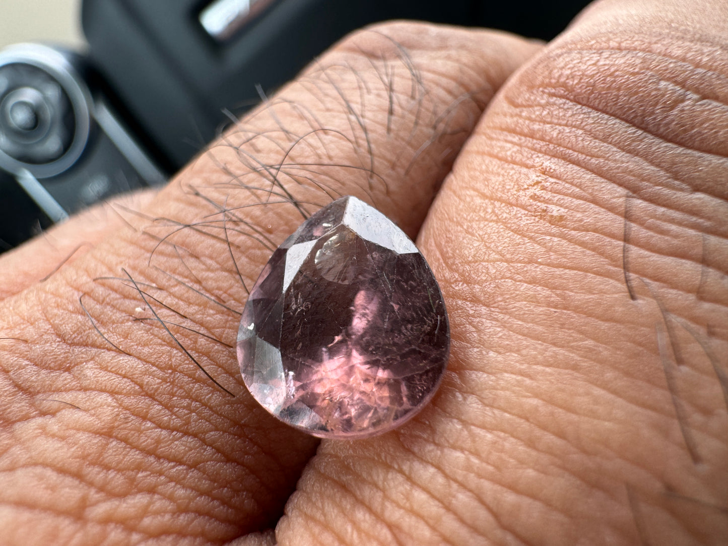 Rhodolite Garnet, Tourmaline, Dusty Pink Tourmaline
