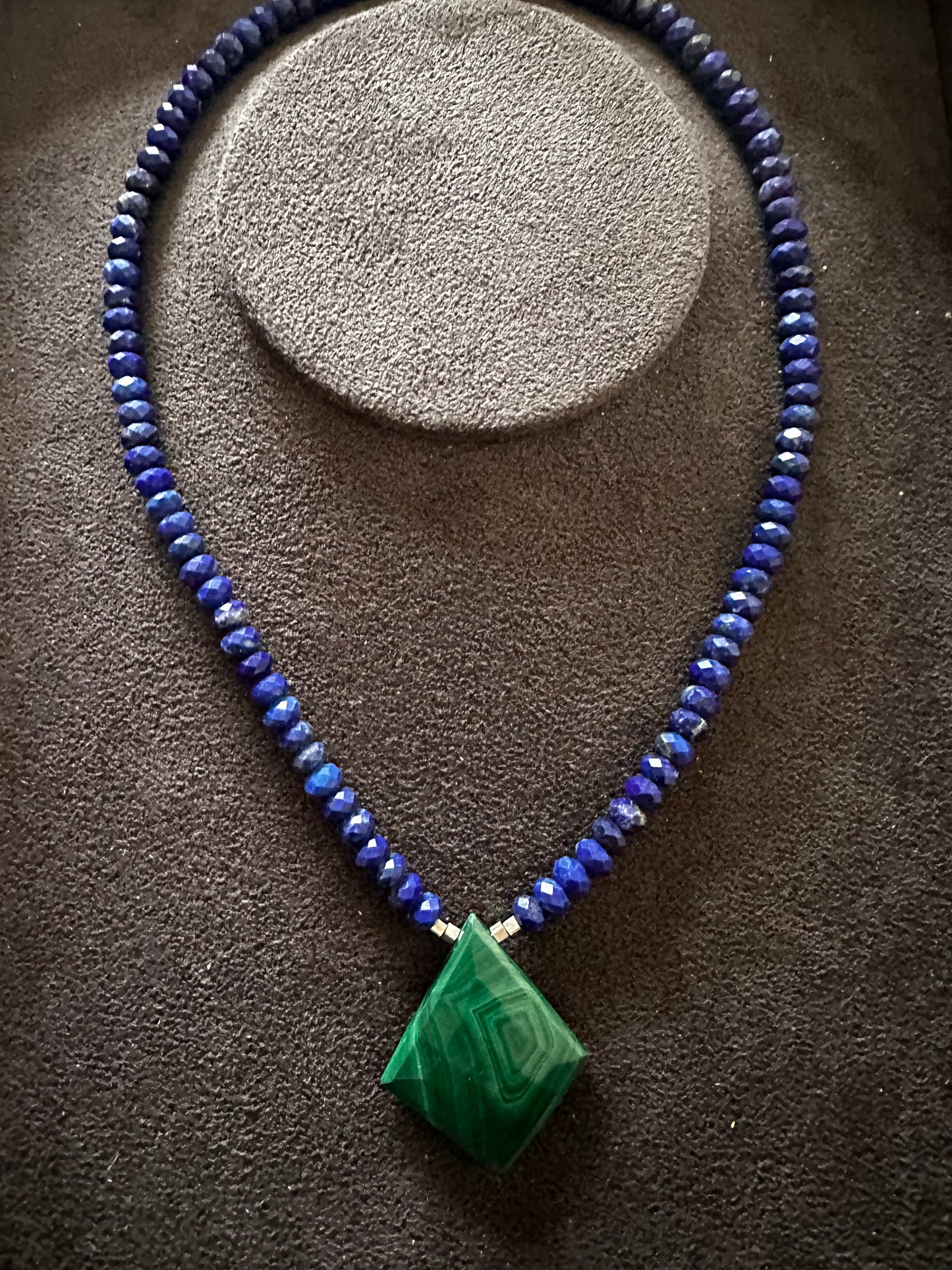 Lapis Lazuli & Malachite Necklace