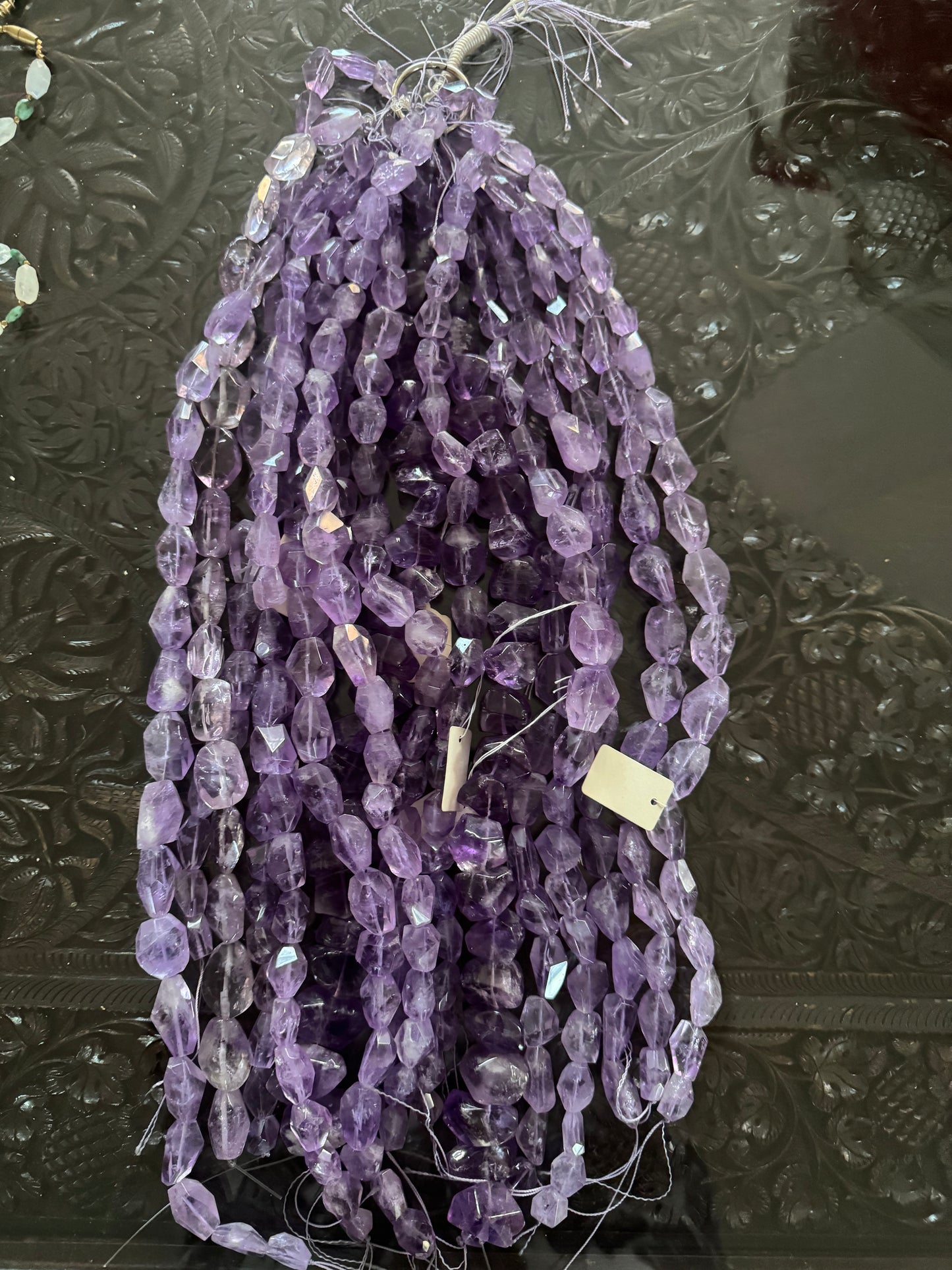 Amethyst - Large Freeform Nugget Beads