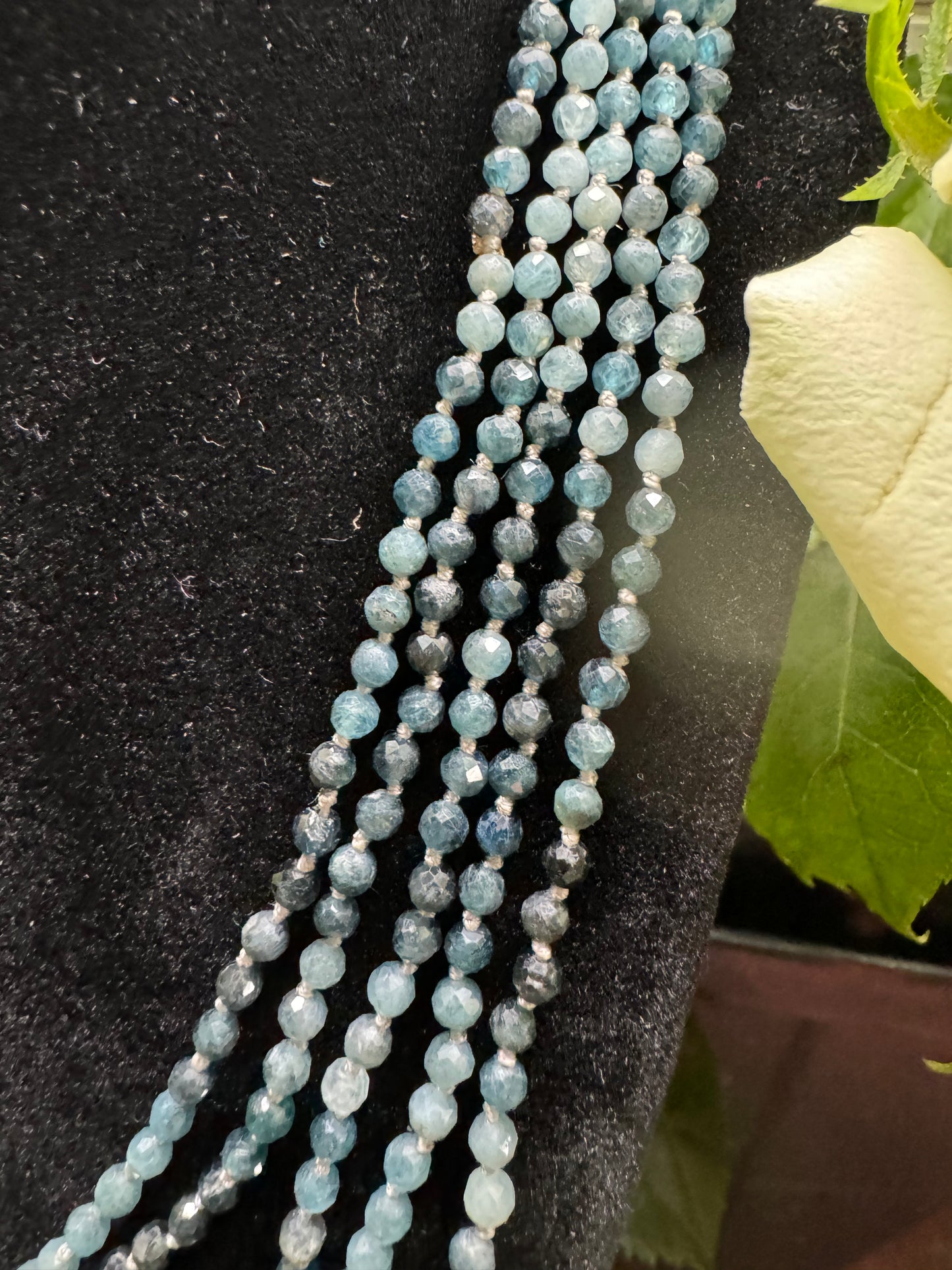 Grandidierite Wrap Necklace